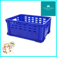 ลังแก้ว 12 ช่อง GW 25.5x33.5x14.5 ซม. สีน้ำเงินGLASS RACK BASKET GW 12-COMPARTMENT 25.5X33.5X14.5CM BLUE **สินค้าแนะนำ**