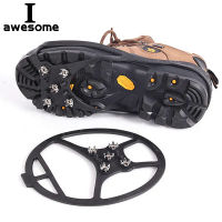 5 Teeth Nails Ice Gripper Stud Shoes Women Men Crampons Ice Gripper Spike Grips Cleats For Snow Studs Non-Slip Climbing Hiking