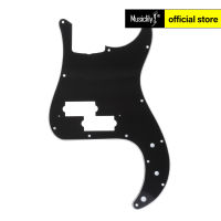 Musiclily Pro 13-Hole P Bass Pickguard สำหรับ JPN Fender เบสเเม่นยําสตริง4สายของญี่ปุ่น