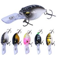 New Rock Chubby Floating Mino Luya Bait 8cm 11G Vibration Ring Bead Perch Topmouth Culter Special Killing Fake BaitLures Baits