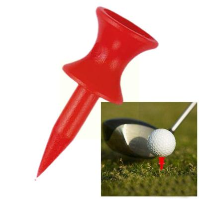 100 Pcs Golf Tees Unbreakable Step Down Plastic Castle Tees Size-1 1/4"/31mm Long Short Color Pack for Practice Men Women K D8P3 Towels