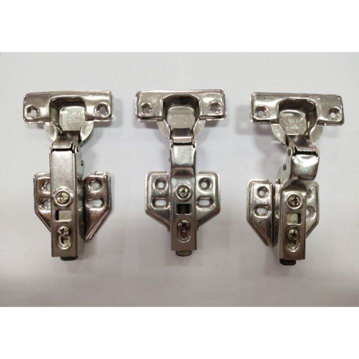 Stainless Concealed hinges hydraulic soft close Lazada PH