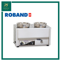 ROBAND เตาอุ่นอาหารแทงค์หนา 2 ชั้น เครื่องเบนมารี ROB1-BM2E