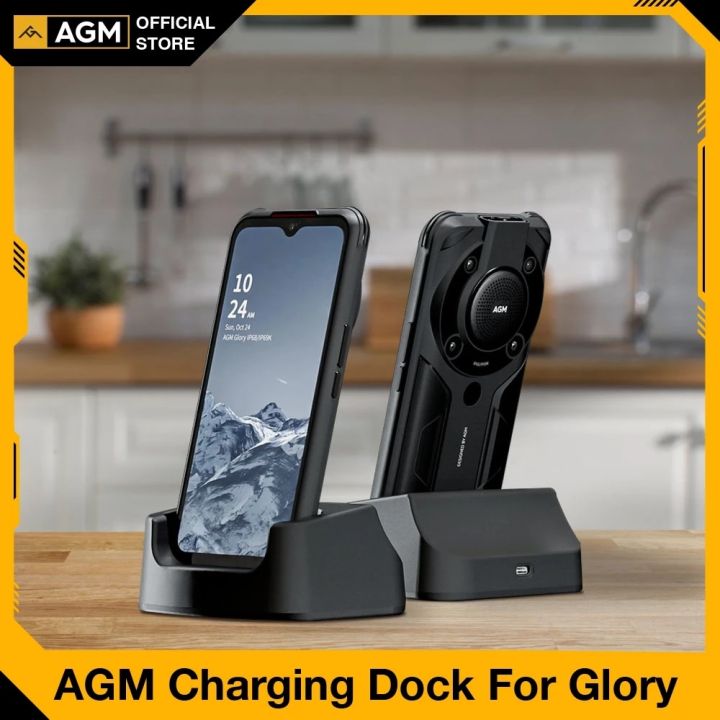 agm-glory-glory-se-glory-pro-g1-pro-dock-station-wireless-charger-stand-holder-desk-charge-android-type-c-usb-cable-fast-charger