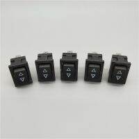 5Pcs Rocker Switch KCD1 15*21mm 3 Pin Power Switch 10A/125V Arrow Self-reset/Momentary Push Button Switch Electrical Circuitry  Parts