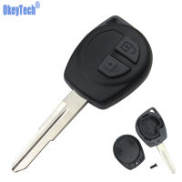 【✆New✆】 haokao5 Okeytech เคส Kunci Remote Mobil 2ปุ่มเคส Fob Sz11r เบลดสำหรับ Suzuki Swift Splash Sx4 Aerio Grand Vitara Agila พร้อมแป้นปุ่มกด