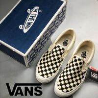 VansˉSlip On Mens Womens Shoes Classic Casual Couple Low Tops Checkerboard Lazy Shoes