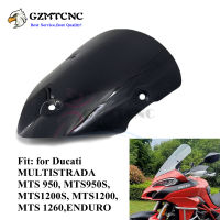 สำหรับ Ducati 2015-2021 MULTISTRADA MTS950S MTS1200S MTS1200 MTS1260 ENDURO กระจก Touring Viser Visor กระจก