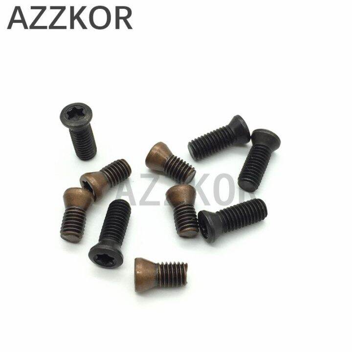 azkor-อุปกรณ์เสริม-cnc-แบบแข็งเครื่องมือกลึงดอกแป้นยึดตุ้มสำหรับกลึง-m2m2-5m3m4m5m6-10ชิ้น