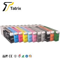 ที่รองรับตลับหมึก T636B T636A T6361-T6369 Tatrix ที่เต็มไปด้วยรงควัตถุหมึกสำหรับ Epson สไตลัส Pro 7900 9900 7700 7890 9700