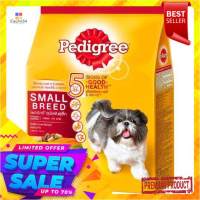 ?ดีสุดๆ!! เพดดิกรี อาหารสำหรับสุนัขพันธุ์เล็ก รสตับย่าง 480กรัม Pedigree Grilled Flavor Small Breed Dog Food 480g