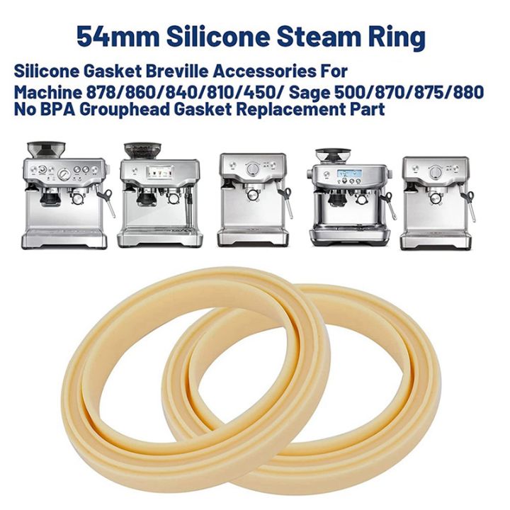54mm-silicone-steam-ring-10pcs-gasket-accessories-for-breville-espresso-machine-878-870-860-840-810-500-450