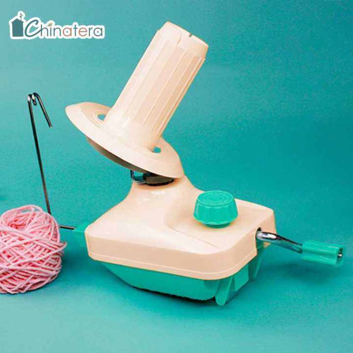 Handheld Yarn Fiber String Ball Wool Winder Holder String Winding