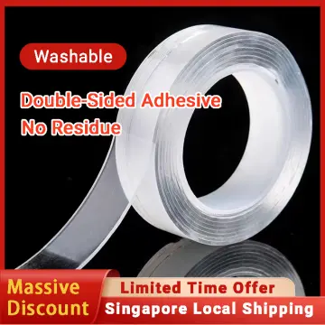 1/2/3/5M Nano Tape Double Sided Tape Transparent NoTrace Reusable  Waterproof Adhesive Tape Cleanable Home Appliance Kitchen Bathroom Supplies  Tapes