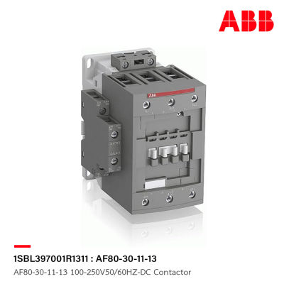 ABB : AF80-30-11-13 100-250V50/60HZ-DC Contactor รหัส AF80-30-11-13 : 1SBL397001R1311 เอบีบี