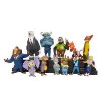 12 Animal Metropolis Zootropolis Anime Dolls Car Ornaments Pvc Dolls