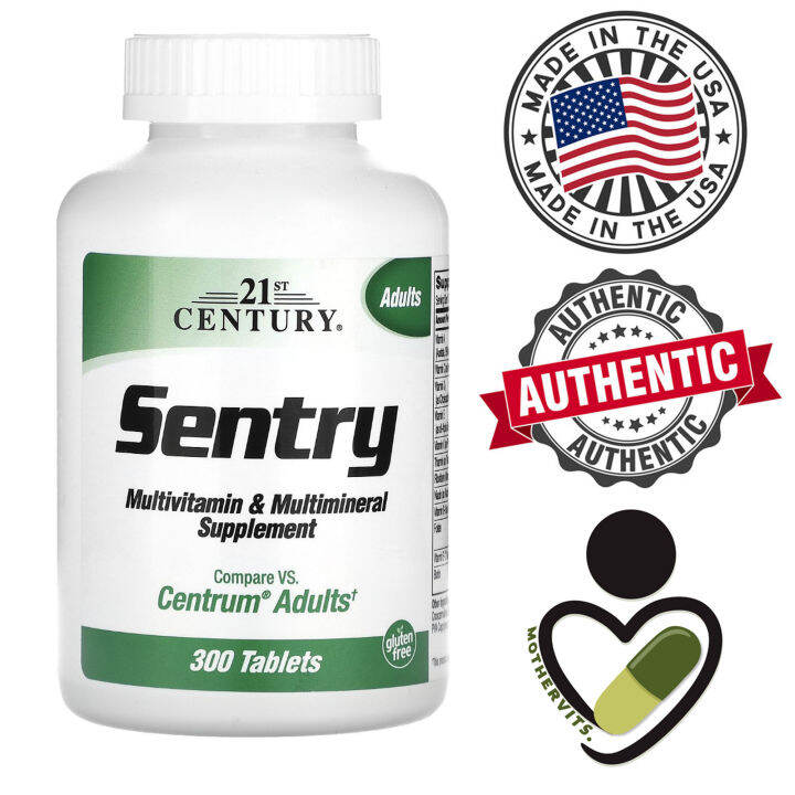 21st Century, Sentry, Adults Multivitamin & Multimineral Supplement