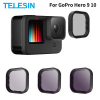 ESIN ND8 ND16 ND32 CPL Lens Filter For GoPro 9 10 Aluminium Alloy Frame ND CPL Lens For GoPro Hero 9 10 Black Accessoreis