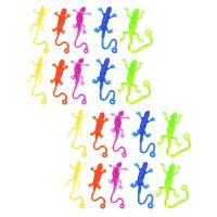 【YF】♂  20 Pcs Elastic Gifts Fidget Stuffing Kids Gecko Lizard