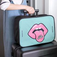 【jw】☇  RUPUTIN Cartoon Large Capacity Makeup Cases Storage Organizer Make Up