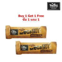 ( ซื้อ 1 แถม 1 / Buy 1 Get 1 Free ) Tasti Bar Mega Nuts Double Choc 40g เทสตี้ บาร์ ธัญพืชอัดแท่ง แยกขายเป็นแท่ง ขนาด 40 กรัม นำเข้าจากนิวซีแลนด์