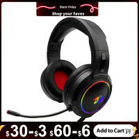 Redragon Mento H270 RGB gaming Headphone,3.5mm Surround sound Computer headset Earphones Microphone for PC MAC PS4 X one