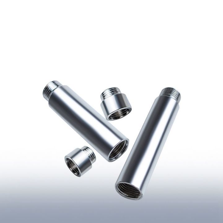 201-stainless-steel-hexagon-socket-extension-fittings-1-2-bsp-male-to-female-thread-straight-connector-water-pipe-parts