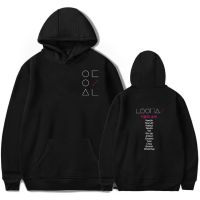 【CW】 LOONA The Same Sweatshirt Men Hoodie Pullovers Cotton Sleeve Sweatshirts Pullover Size S 4X