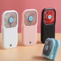 Portable Mini Fan Handheld Fan Home Office Desk Speed Adjustable USB Rechargeable Fan Air Cooler Outdoor Travel