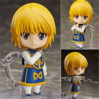 [AhQ ornaments] 10ซม. อะนิเมะ Hunter X Hunter เปลี่ยนใบหน้า Ver. 1184 Killua Zoldyck 1185 Kurapika PVC Action Figure ของเล่นสะสม Gift