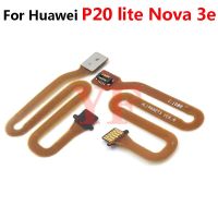 【✴COD✴】 moupianzh0703669 สำหรับ Huawei Nova 3 3i 3e 4 4e 5 5i Pro P10 P20 Pro P30 P20 Lite ปุ่มโฮมสายเคเบิลงอได้เซ็นเซอร์ Id สัมผัสลายนิ้วมือ