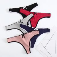 Panties For Women Plus Size Low Waist Through Waist Bikini Brief Underwear Thong Sexy Cotton Panties For Women lenceria femenina