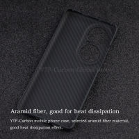 YTF-carbon Really carbon fiber case For P50 pro Ultra-thin anti-drop Aramid fiber P50 Mobile phone hard Cover