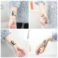[Oooo Tattoo Stickers For Men Women, 3D Cute Flower Fake Face Tatoo Kits Sets For Neck Arm Hands,Oooo Tattoo Stickers For Men Women, 3D Cute Flower Fake Face Tatoo Kits Sets For Neck Arm Hands,]