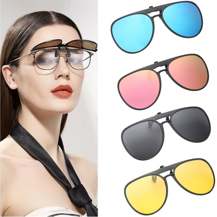 women-men-polarized-uv400-photochromic-glasses-driver-night-vision-clip-on-sunglasses-eyewear-clips