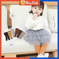 0-4 Years Autumn Fashion Baby Girl Cotton Knitted Leggings