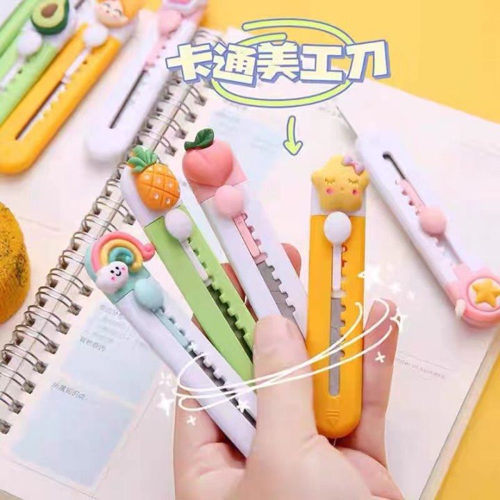 1pc Multifunctional Plastic Mini Letter Opener Envelope Opener