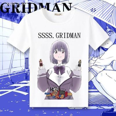 แฟชั่นSSSS.GRIDMAN ความประทับใจเสื้อยืดแขนสั้น superman ไฟฟ้า Guli Tebao dorokuhua ใหม่ jiaoqian อะนิเมะเสื้อผ้า