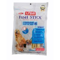 GOP ขนมสุนัข U-mi Fish Stick ยูมิ ฟีชสติ๊ก 300กรัม.ขนมสุนัข สติ๊กปลาเนื้อขาว ทำจากเนื้อปลาแท้100% ขนมหมา ขนมสัตว์เลี้ยง