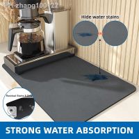 Non-slip Kitchen Absorbent Mat Placemats Table MATS Diatom Mud Waterproof Insulation Insulation Non-slip Placemats Drain Plate