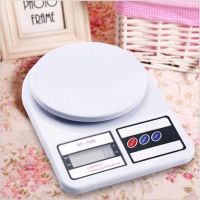 ?พร้อมส่ง? Electronic Kitchen Scale เครื่องชั่งน้ำหนักอาหาร 10000g รุ่น SF-400 (สีขาว)