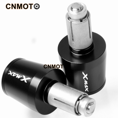For YAMAHA XMAX 250 300 400 2015-2023 Handlebar Grips Ends 1 Pair 7/8" 22MM CNC Aluminum Bar End Handlebar Grip Cap Slider Motorcycle Accessories 1