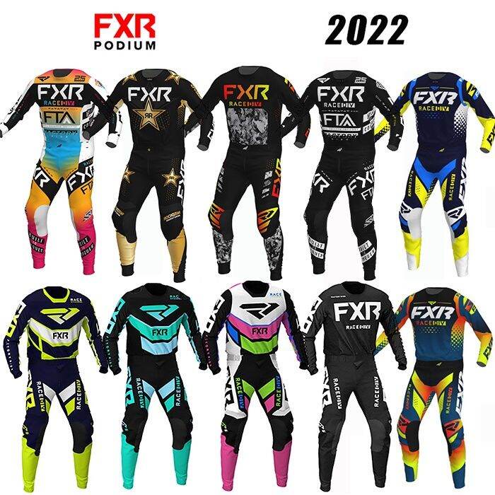 2022 New FXR Racing Motocross Racing Suits Motocycle Riding Clothes