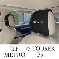 1Pcs Car Seat Back Headrest Pillow Dustproof Cover Auto Interior Accessories For Rover 75 Tourer 200 Metro P5 Streetwise TF