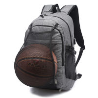 Outdoor Mens Sports Gym Bags Basketball Backpack School Bags For Teenager Boys Soccer Ball Pack Laptop Bag Football Net Gym Bag