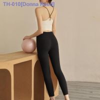 ☂№❁ New yoga clothing womens sports trousers running anti-sagging fitness clothes no trace tummy control beautiful back tight vest suit