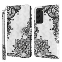 Fanadd Shop】สำหรับ S23 Samsung Galaxy + เคสโทรศัพท์ PU ลายภาพวาด3D 5G