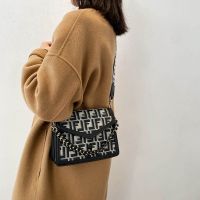 New Style Korean Version Trendy Retro Shoulder Bag Fashion Printed Handbag Casual Travel Messenger Texture Side Backpack 【AUG】