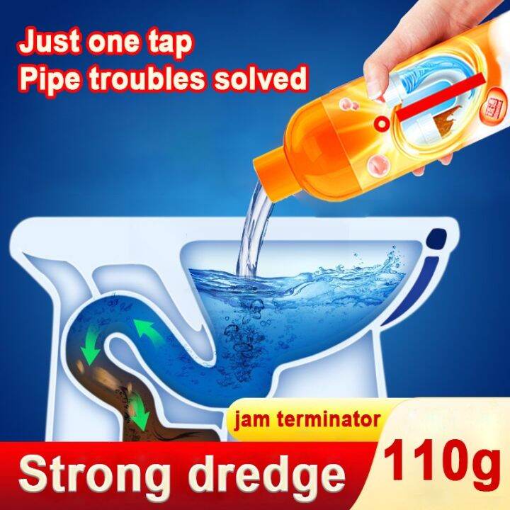 【READY STOCK】 ☼sink and drain cleaner 110g drainage liquid for drainage