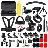 50 in 1 ชุดอุปกรณ์เสริมกล้องแอคชั่นสำหรับ GoPro Hero 7 6 5 4 3 DJI OSMO